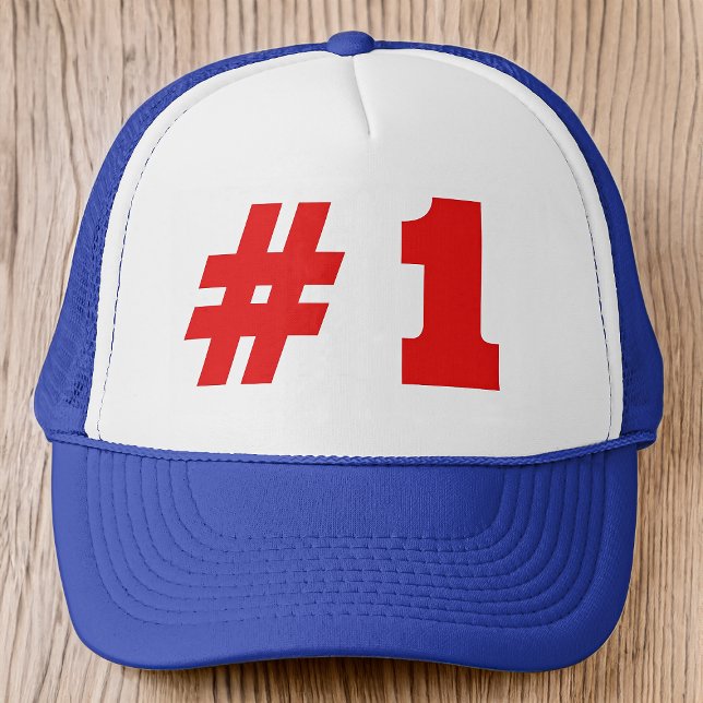 #1 TRUCKER HAT (Creator Uploaded)