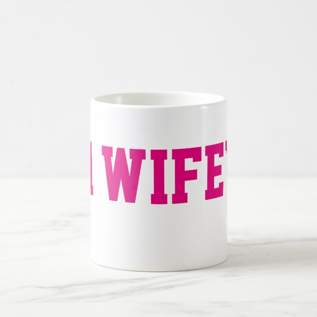 #1 Wifey Coffee Mug (Center)
