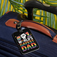 #1 World's Gayest Dad Funny Father's Day LGBT