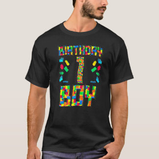 1 Year old Birthday Boy with puzzles games Toddler T-Shirt