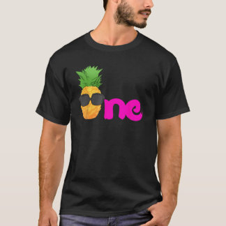 1 year old boy girl t shirt One pineapple birthday