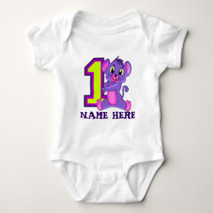 1 YEAR OLD T SHIRT,12 MONTH OLD T SHIRT,ONE YEAR BABY BODYSUIT