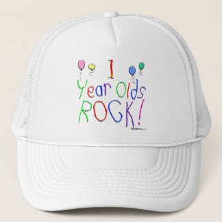 1 Year Olds Rock ! Trucker Hat