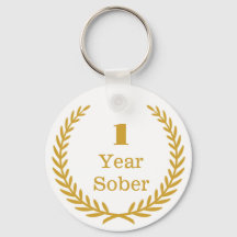 1 Year Sober Keepsake, Custom Date Soberversary 