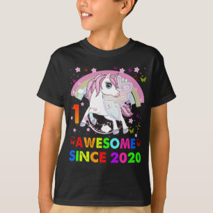 1 Years Old Unicorn Cutie 1st Birthday Unicorn T-Shirt