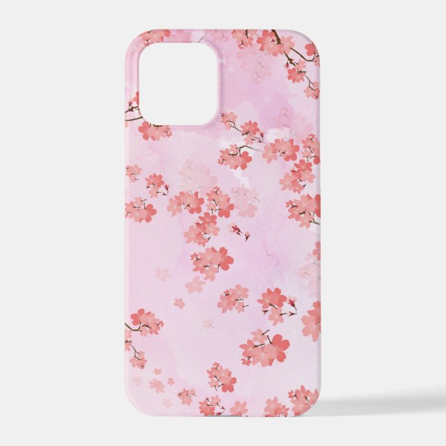 1Cherry Flower iPhone Case (Back)