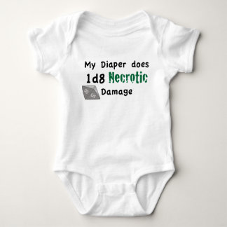1d8 Necrotic diaper Baby Bodysuit