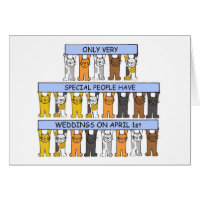 1er avril Félicitations au Mariage