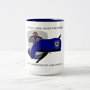 1ER BATAILLE (ABN) 501E MUG D'INFANTERIE