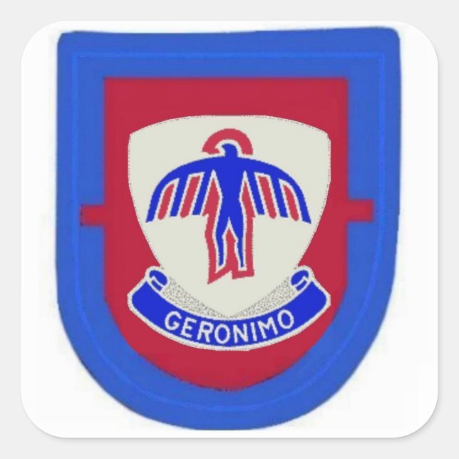 1er Bataillon 501e Sticker Flash et DUI (Devant)