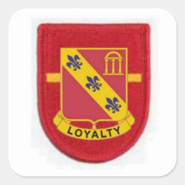 1ER BN 319E ARTILLERIE DE CHAMP FLASH/DUI STICKERS (Devant)