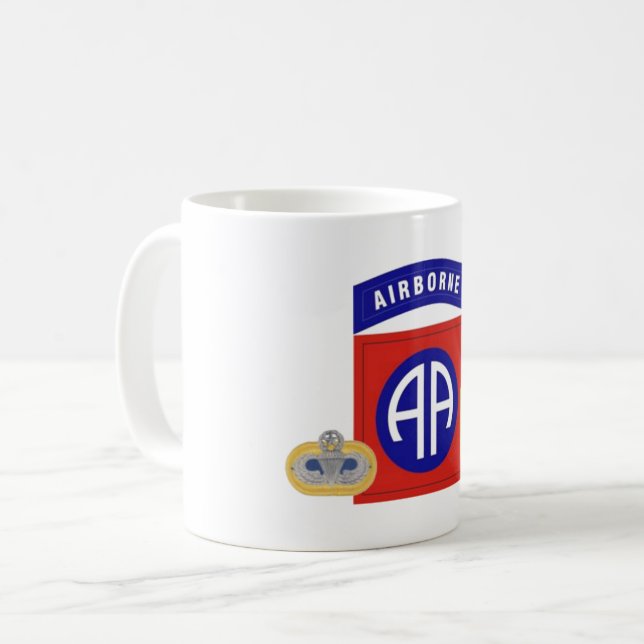 1ER BN 504E INFANTERIE 82E AIRBORNE MUG (Devant gauche)