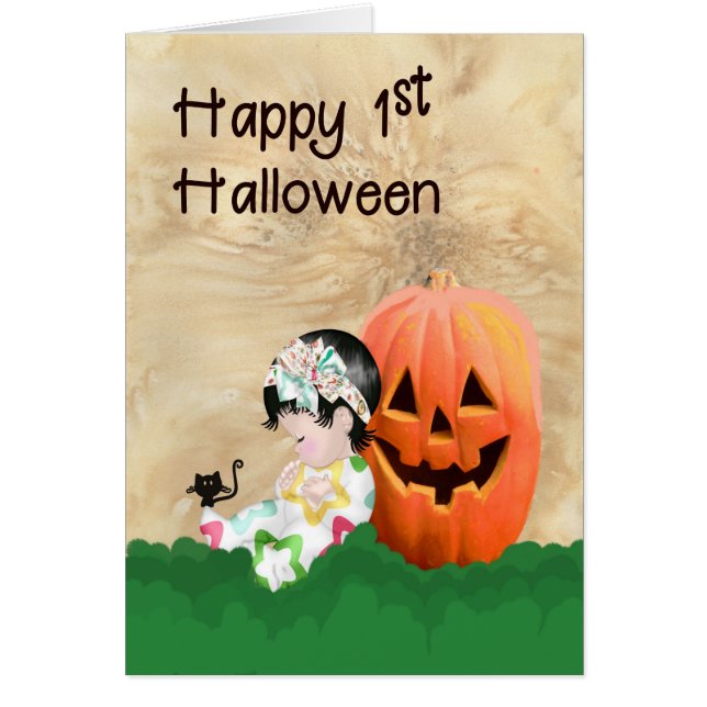 1er Halloween pour la petite fille (Devant)