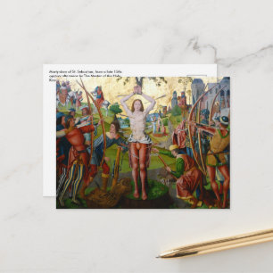 1er Martyre de St. Sébastien (M 013) Carte postale