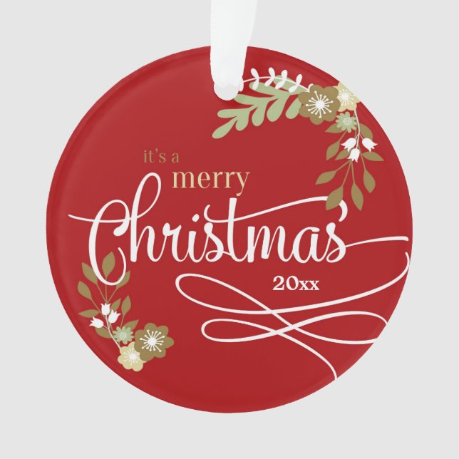 1er Noël en photo/nom personnalisé Big Brother (devant)