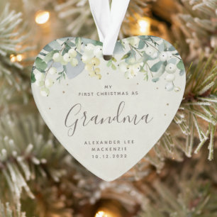 1er Noël Grand-parent/Tout Coeur Photo Relatif