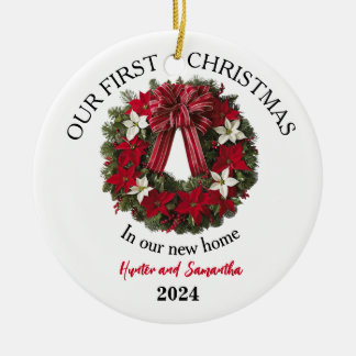 1er Noël Nouvelle maison Ornement personnalisé