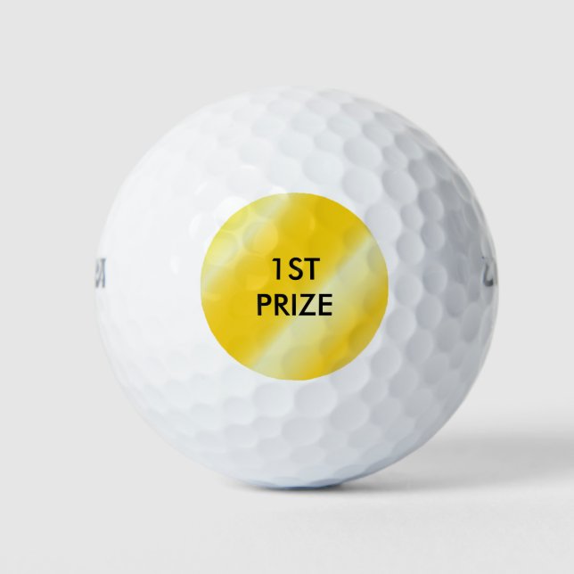 1er prix médaille d'or coutume balle de golf jeu c (Devant)