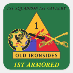 1ER SQUADRON 1ER CAVALRY 1ER STICKERS ARMÉS