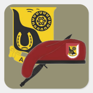 1ER SQUADRON 91E CAVALRY 173D STICKERS AÉROBORNES