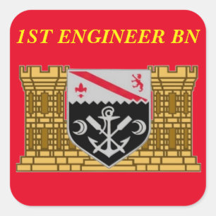 1ER STICKERS DE BATAILLE INGÉNIEUR