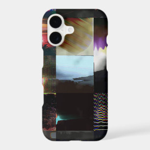 1FB1F9F4 Mosaïque abstraite d'art glitch Cyberpunk