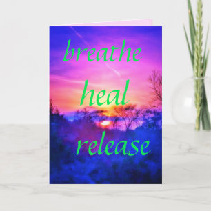 1HEAL GREETING CARD