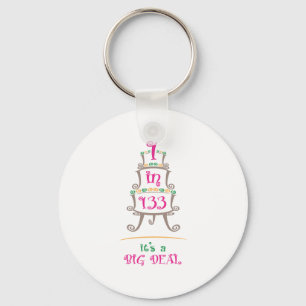1in133 keychain