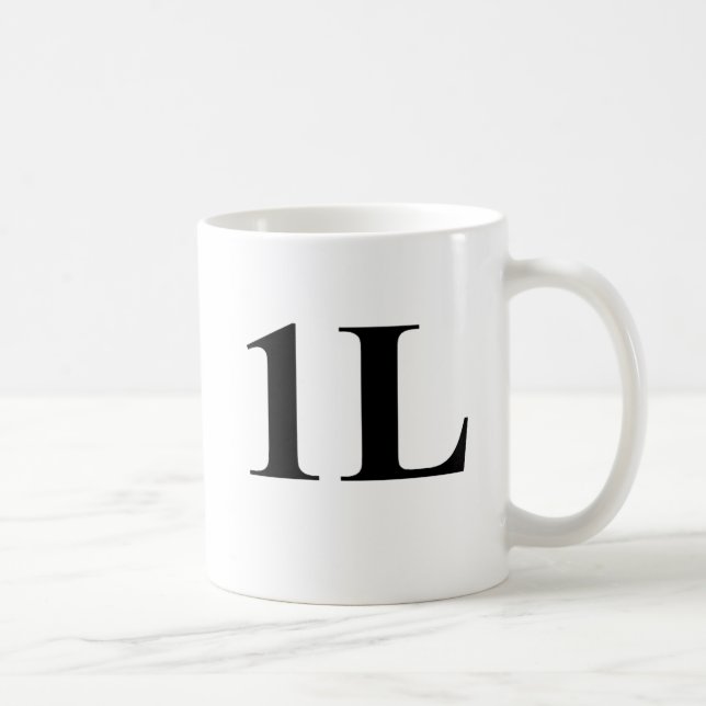 1L - First Year Law Student Mug (Right)