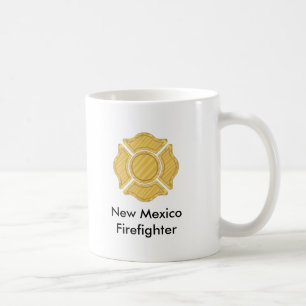 1LOGO11,      New Mexico     Firefighter Coffee Mug