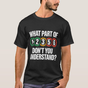 1n256 Motorcycle Shift Biker Motorcyclist T-Shirt