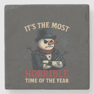 1nkFury - Pillow Its the most horrible time  Stone Coaster