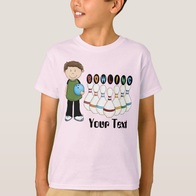 #1Personalize Bowling Shirt (Front)
