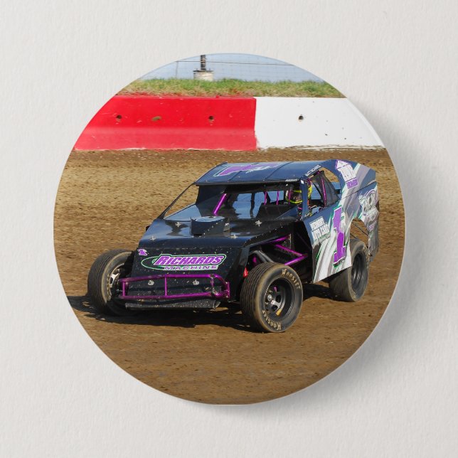 1r 3 inch round button (Front)