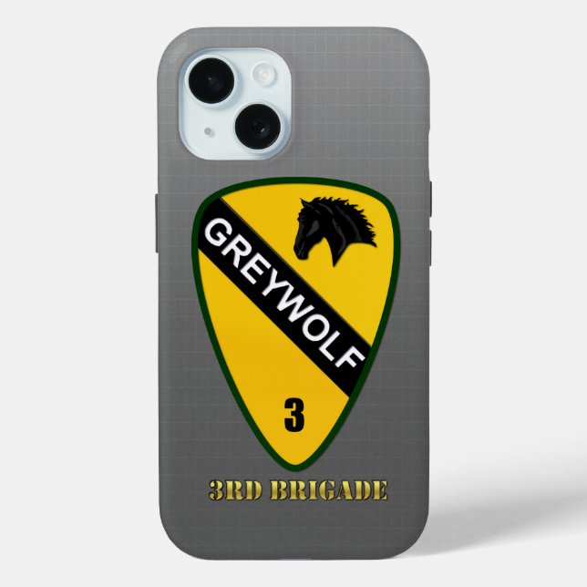 1re division de cavalerie, 3e coque iphone de brig (Verso)