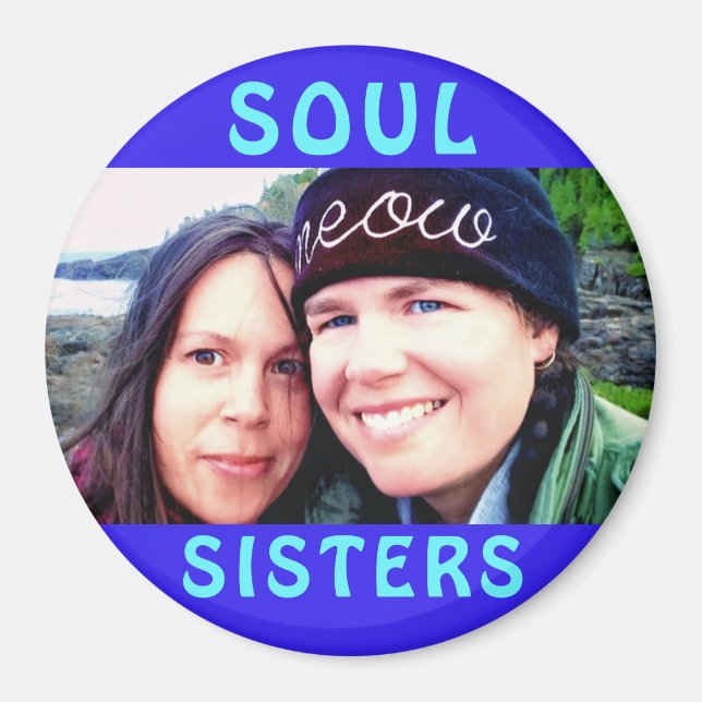 1SOUL SISTERS MAGNET (Front)