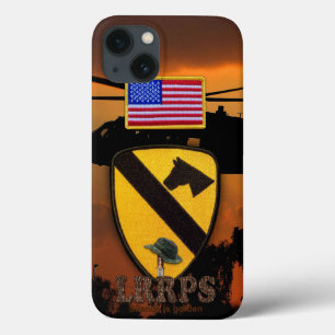 1st 7th cavarly air cav LRRPS veterans vets iPhone 13 Case
