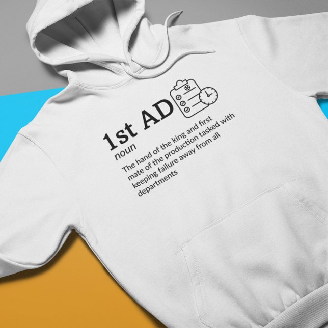 1st AD Definition Light Mode - Set Life Hoodie (Creator Uploaded)