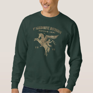 1st Airborne Division British Army - Vintage Gold Sweatshirt