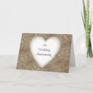 1st anniversary card