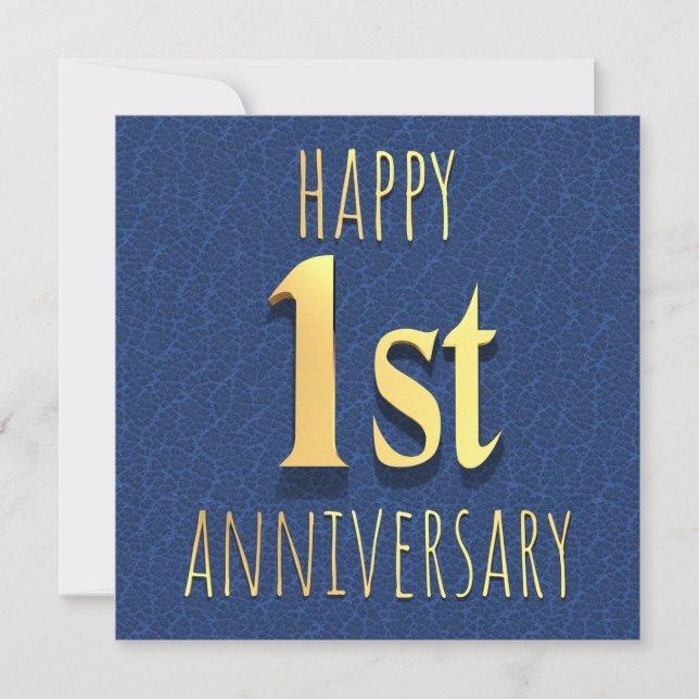 1st Anniversary Holiday Card (Front)