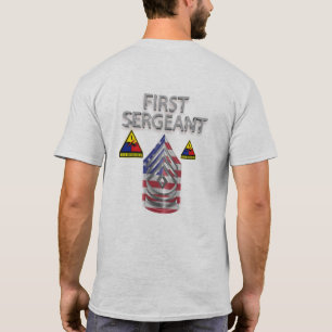 1st Armored Division First Sergeant T-Shirt