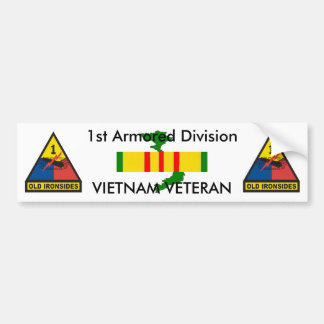 1st Armoured Div bumper sticker
