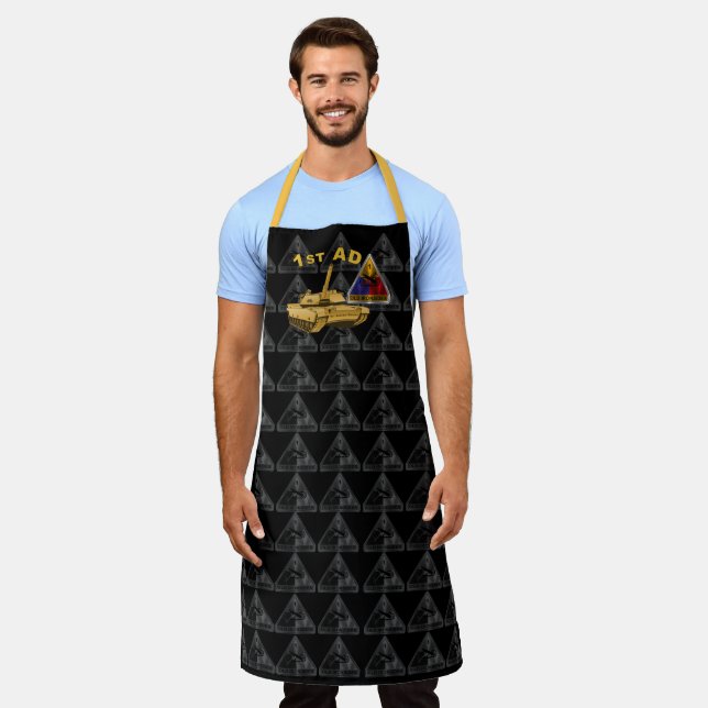 1st Armoured Division "1st AD Armour" Apron (Worn)