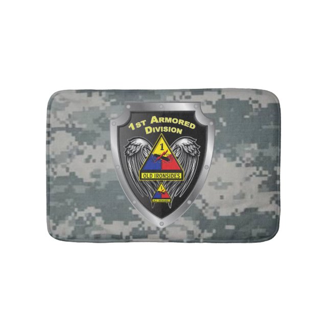 1st Armoured Division  Bath Mat (Front)