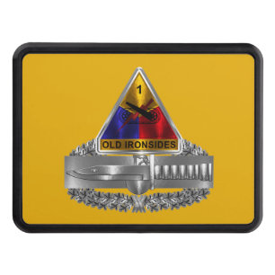 1st Armoured Division “Combat Action Badge” Trailer Hitch Cover