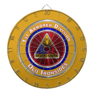 1st Armoured Division  Dartboard
