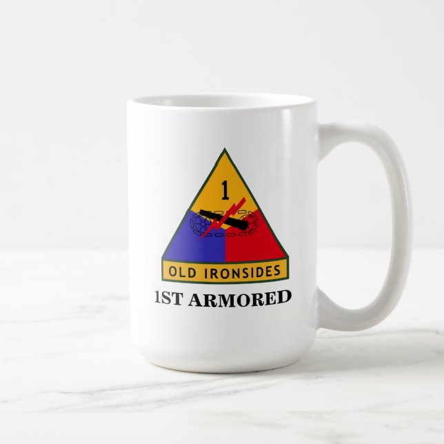 1ST Armoured Division Mug (Right)