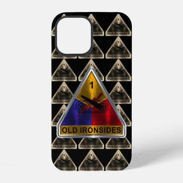 1st Armoured Division “Old Ironsides” iPhone Case (Back)