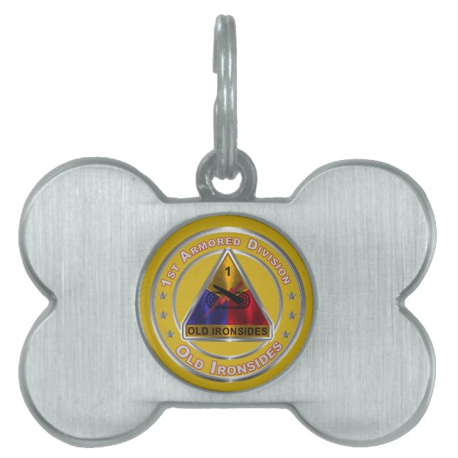 1st Armoured Division Pet ID Tag (Front)